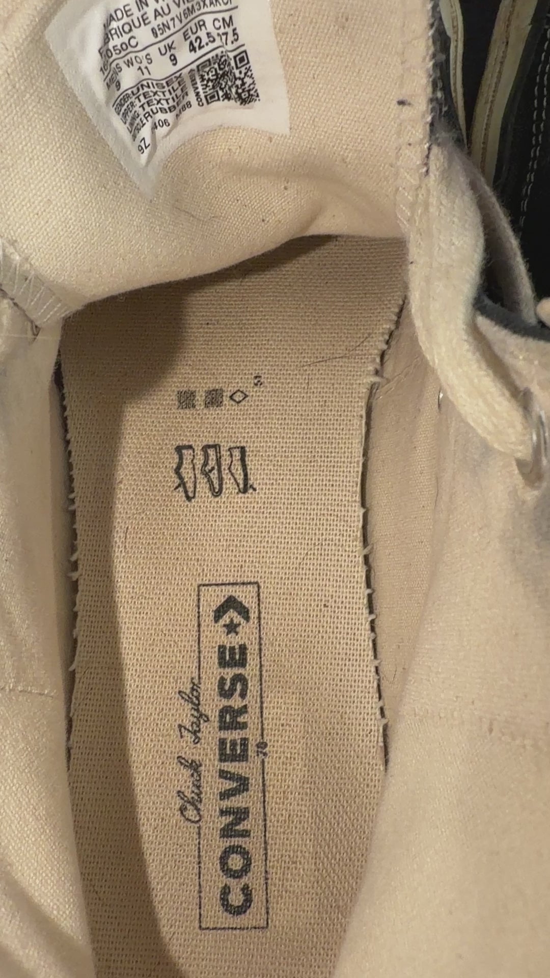 Converse SK-8 High (Worn 2 Years)
