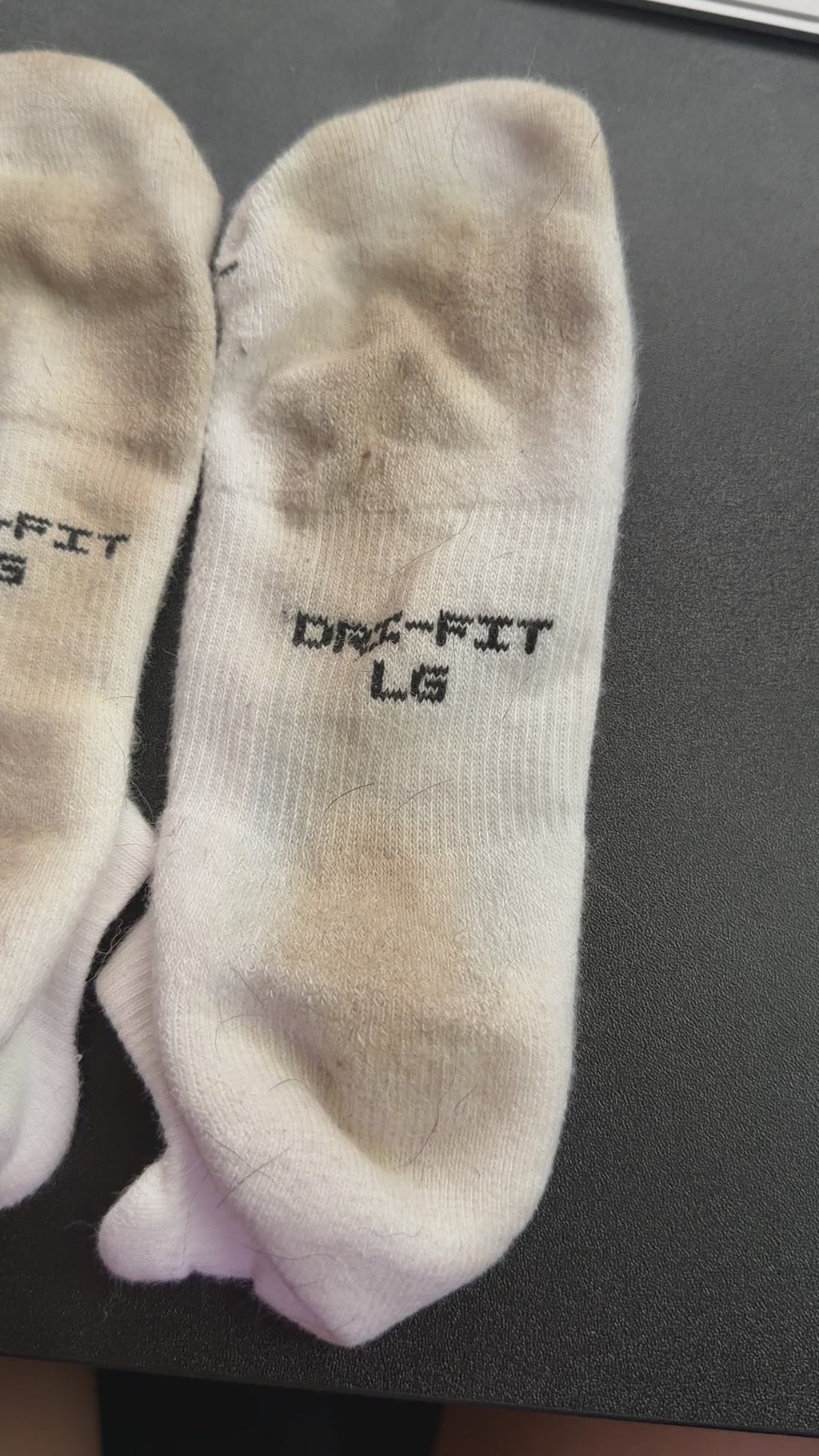 Nike Dri-fit ankle socks (worn 5 days)